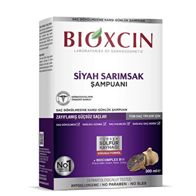 Bioxcin Bioxcin Şampuan Siyah Sarımsak 300 ml