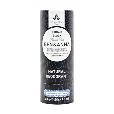 Ben & Anna Ben & Anna Stick Deodorant Urban Black Natural 40 g
