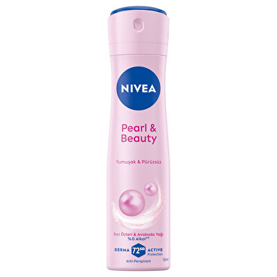 Nivea Nivea Kadın Sprey Deodorant 48h Anti-perspirant Koruma Pearl&Beauty 150 ml