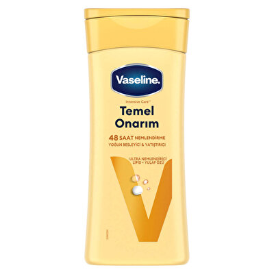 Vaseline Vaseline Vücut Losyonu Temel Onarım Kuru Ciltler İçin 200 ml