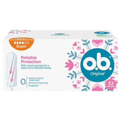 O.B O.B. Tampon Original 32'li Super