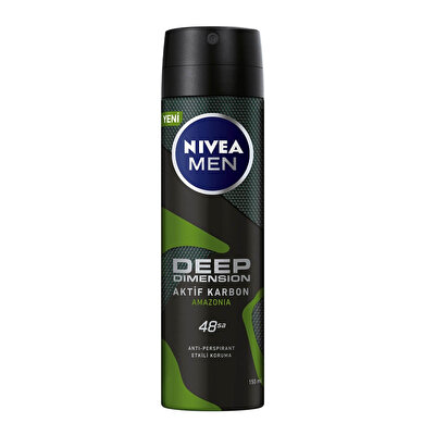 Nivea Men Nivea Men Deep Dimension Deodorant Amazonia, Anti-Perspirant 150 ml