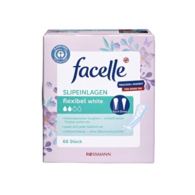 Facelle Facelle Günlük Ped String Slip Beyaz 60'lı
