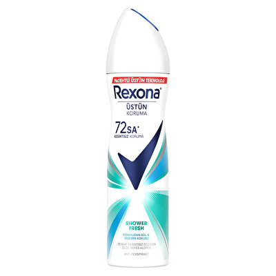 Rexona Rexona Kadın Sprey Deodorant Shower Fresh 72h 150 ml