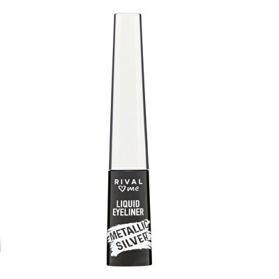 Rival Loves Me Rival Loves Me Eyeliner Likit 06 Silver 4 ml