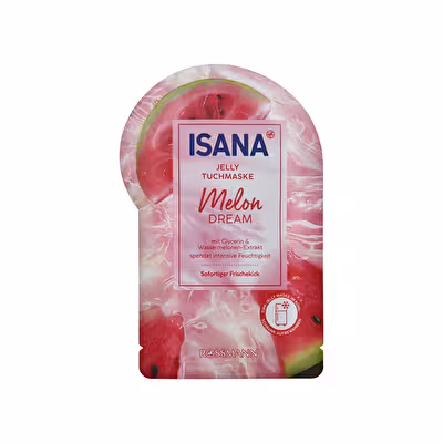 Isana Isana Jelly Kağıt Maske Melon Dream