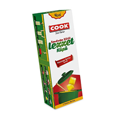 Cook Cook Kendinden Kilitli Torba Lezzet Küpü 7 adet