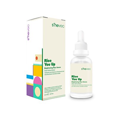 She Vec She Vec Serum Rice You Up Aydınlatıcı 30 ml