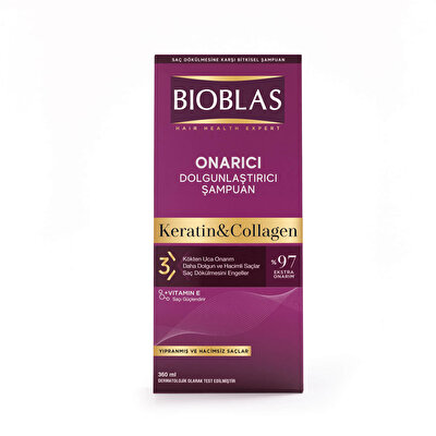 Bioblas Bioblas Şampuan Kolajen & Keratin Dolgunlaştırıcı 360 ml