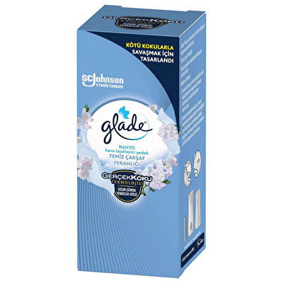 Glade Glade Yedek Banyo Hava Tazeleyici Temiz Çarşaf Ferahlığı 1 adet