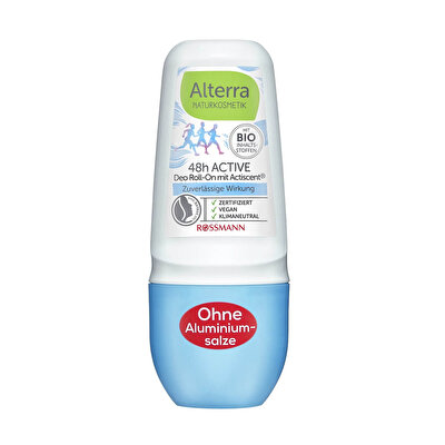 Alterra Alterra Active Deo Roll-On Doğal Guarana Özü 48H 50 ml