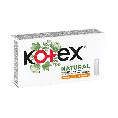 Kotex Kotex Natural Tampon Normal 16'lı