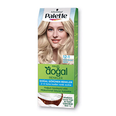 Palette Palette Saç Boyası Natural Colors 12-1 Küllü Buzlu Sarı 30 ml