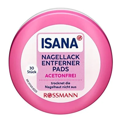 Isana Isana Asetonsuz Oje Çıkarıcı Ped 30'lu 1 adet