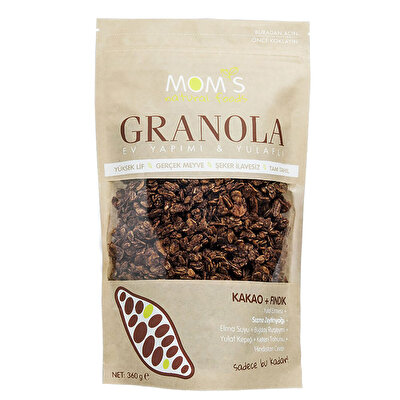 Mom's Mom's Granola Kakao & Fındık 360 gr