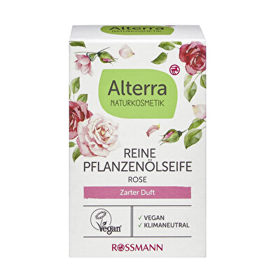 Alterra Alterra Bitkisel Sabun %100 Doğal - Gül Çiçekleri Esansı 100 g