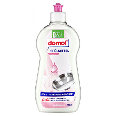 Domol Domol Bulaşık Deterjanı, Yağ Çözücü Konsantre, Elde Yıkama 500 ml