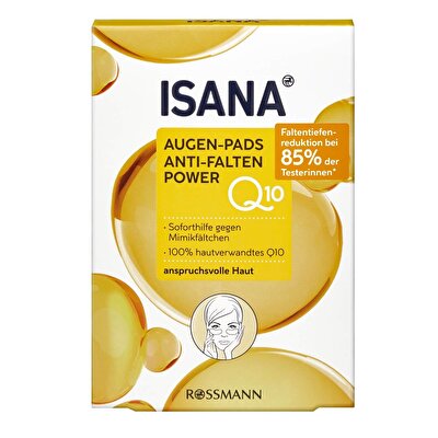 Isana Isana Q10 Göz Altı Pedleri Kırışıklık Karşıtı & Canlandırıcı, 6x2 ped