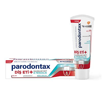 Parodontax Parodontax Diş Macunu Diş Eti Hassasiyet & Ferahlık Beyazlatıcı 75 ml