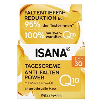 Isana Isana Q10 Gündüz Kremi Kırışıklık Karşıtı-SPF30 50 ml