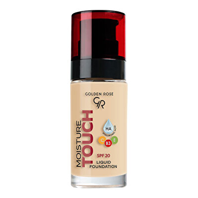 Golden Rose Golden Rose Moisture Touch Liquid Foundation SPF20 No: 106