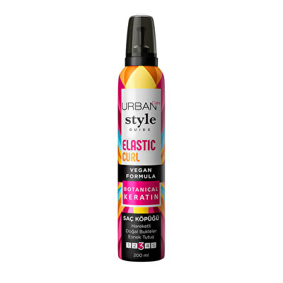 Urban Care Urban Care Style Guide Saç Köpüğü Elastic Curl 200 ml