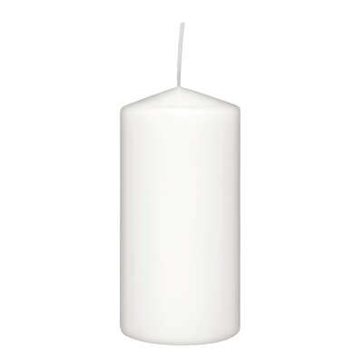 Rubin Licht Rubin Licht Silindir Mum Beyaz, 120x60 mm