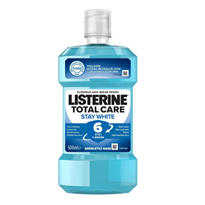 Listerine Listerine Ağız Bakım Suyu Stay White 500 ml