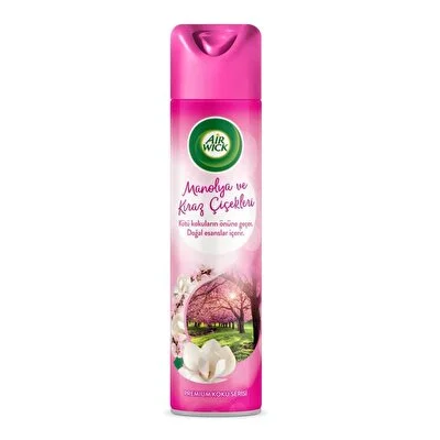 Airwick Air Wick Aerosol Oda Spreyi Manolya ve Kiraz Çiçekleri 300 ml