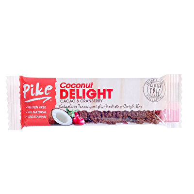 Pike Pike Hindistan Cevizi Kakao & Turna Yemişli Bar 32 gr