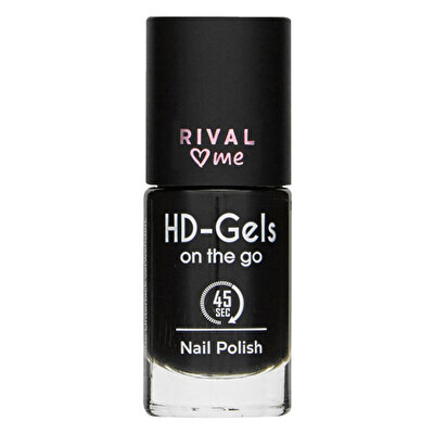 Rival Loves Me Rival Loves Me Oje No:30 HD Gels Mystic Black Jel Efekt 9 ml