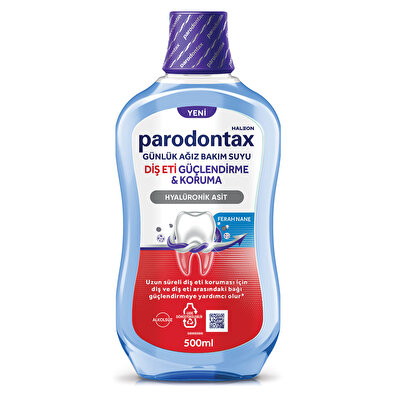 Parodontax Parodontax Ağız Bakım Suyu Diş Eti Güç & Koruma 500 ml