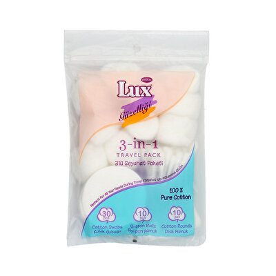 Lux Lux Seyahat Paketi 3'lü Set 1 adet