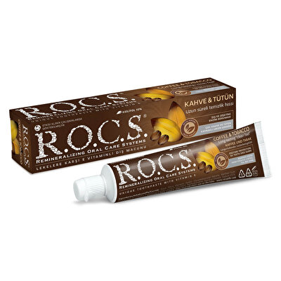 Rocs Rocs Diş Macunu Kahve ve Sigara Lekelerine Karşı 60 ml