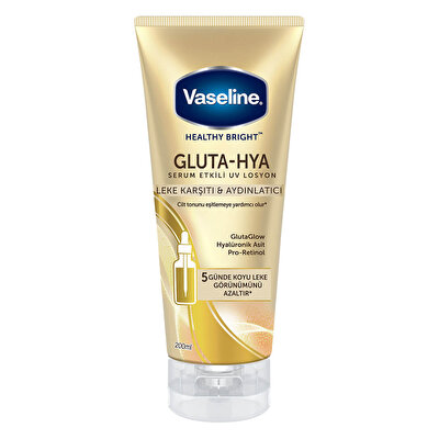 Vaseline Vaseline Gluta Hya Serum Etkili UV Losyon Leke Karşıtı ve Aydınlatıcı 200 ml