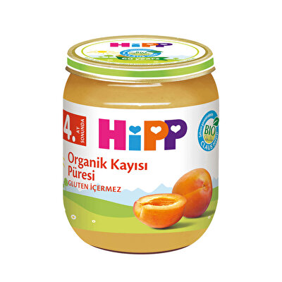 Hipp Hipp Organik Kavanoz Maması Kayısı Püresi 125 gr