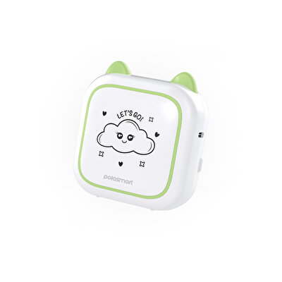 Polosmart Polosmart Kablosuz Mini Yazıcı, Mavi