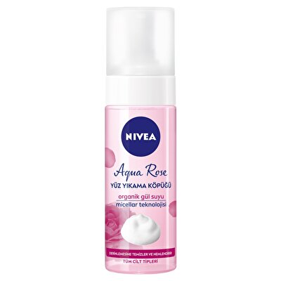 Nivea Nivea Aqua Rose Yıkama Köpüğü 150 ml