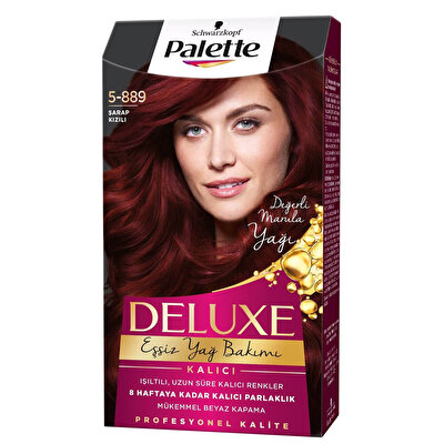 Palette Deluxe Palette Deluxe Saç Boyası Şarap Kızıl No:5-889 50 ml