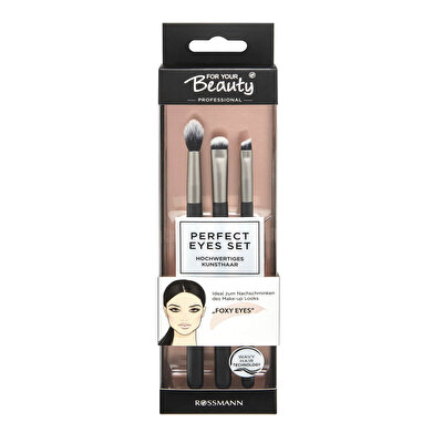 For Your Beauty For Your Beauty Professionel Göz Makyajı Seti Foxy Eyes 3'lü 1 Adet
