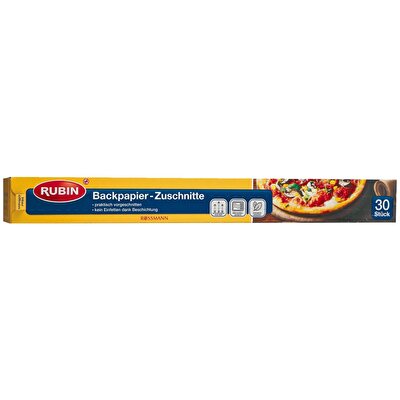 Rubin Rubin Yağlı Pişirme Kağıdı 30 Adet