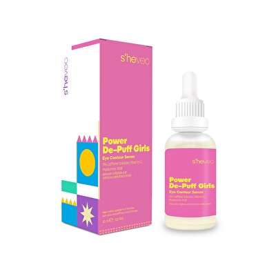 She Vec She Vec Caffeine Serum Power De Puff Girls 30 ml