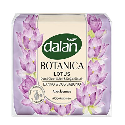 Dalan Dalan Katı Sabun Botanica Lotus 150x4 gr