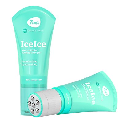 7Days 7Days My Beauty Week Selülit Karşıtı Serinletici Vücut Kremi Roller Gel IceIce 130 ml