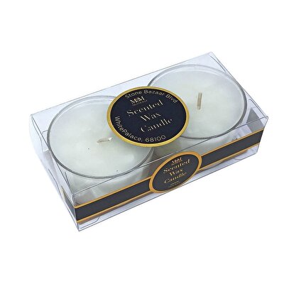 Mistique Mistique Kapsül Kokulu Mum Krem - Kırmızı 2'li