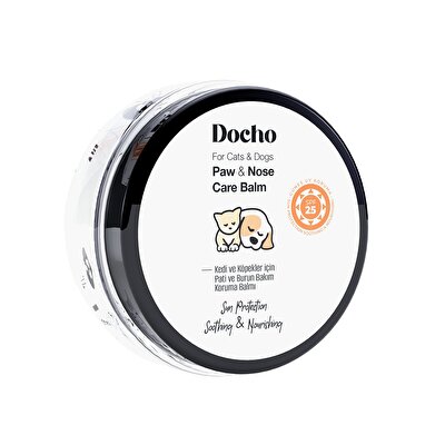 Docho Docho Pati ve Burun Bakım ve Koruma Balmı- SPF 25 50 ml