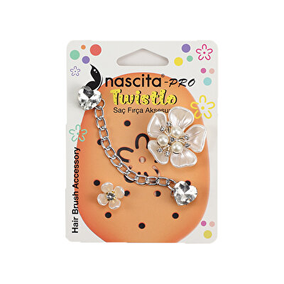 Nascita Nascita Saç Fırçası Aksesuar Seti Twistlo Turuncu 4'lü