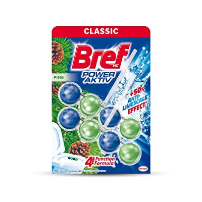 Bref Bref Power Aktif Çam Klozet Temizleyici Blok 2x51 gr