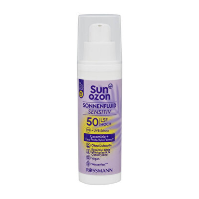 Sunozon Sunozon Purple Yüz Kremi SPF 50 Sensitive 50 ml