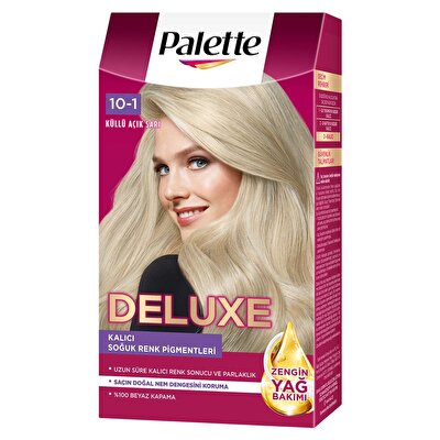Palette Deluxe Palette Deluxe Saç Boyası Küllü Açık Sarı No: 10-1 50 ml